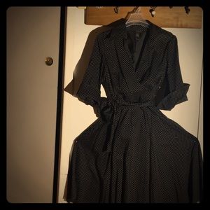 Retro looking Polka Dot Pin up Dress